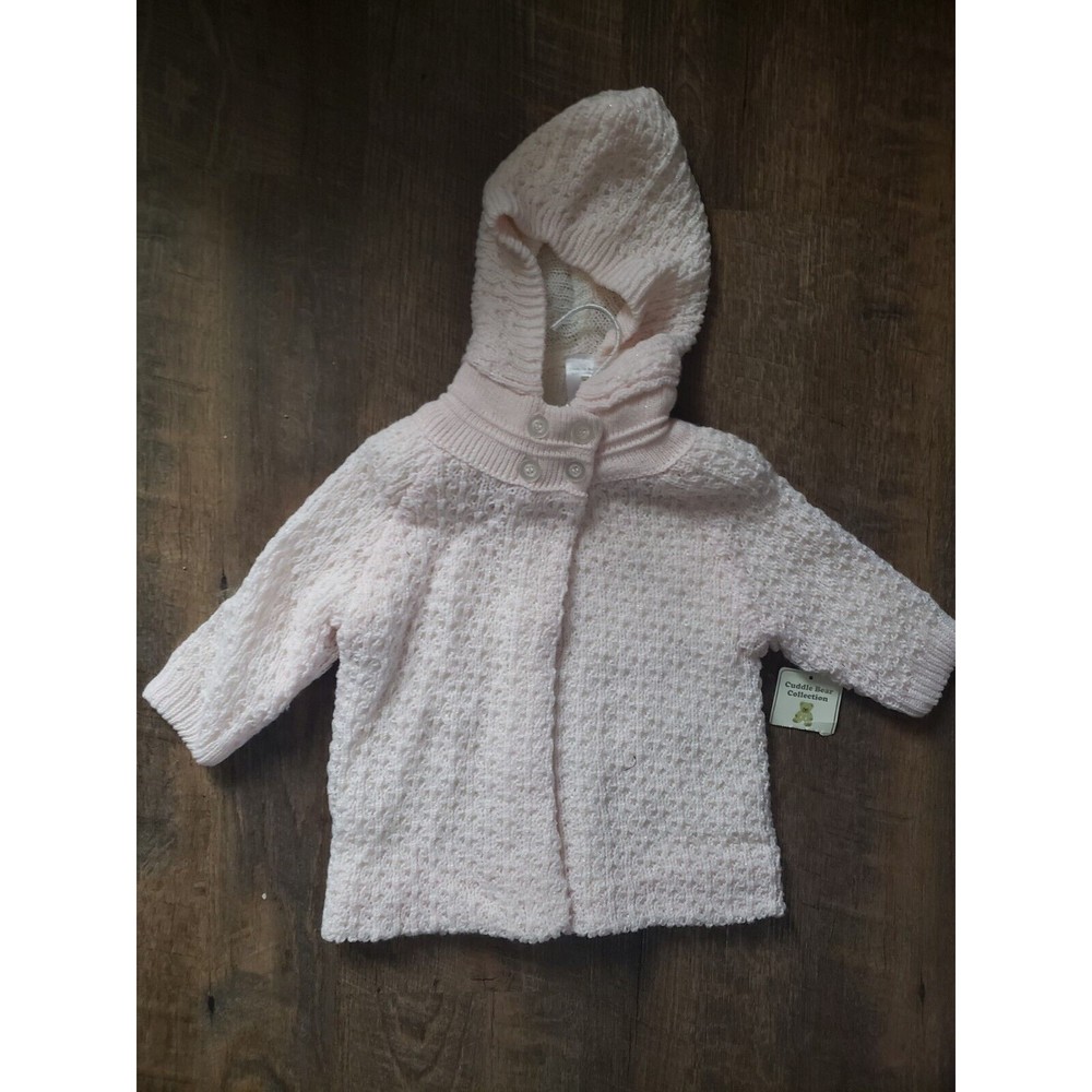 NWT 6-9 Months Pink Spring Jacket Shawl